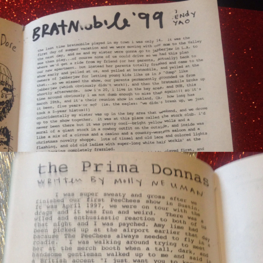 JIGSAW ZINE from the 90s BIKINI KILL KATHLEEN HANNA TOBI VAIL