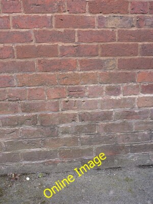 Photo 6x4 OS benchmark - Bickford, farm wall An OS cutmark on the wall of c2014