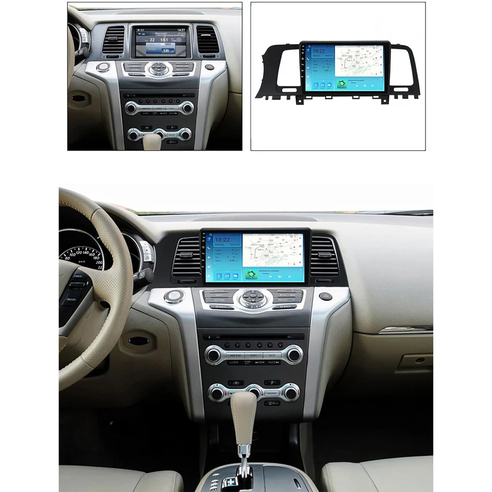 Android 13.0 Apple Carplay GPS For Nissan Murano Z51 2008-2014 Car Radio 4G+64GB - Image 3 of 4