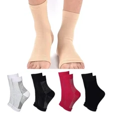 Compression Socks Foot Pain Relief Ankle Support Sleeve Brace Plantar Fasciitis