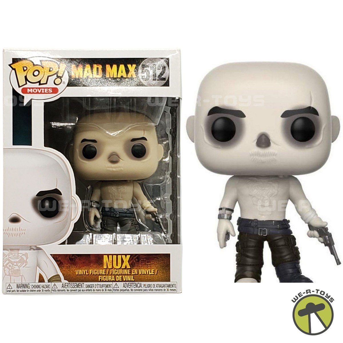 Funko Pop! Movies: Mad Max Fury Road Nux Shirtless Vinyl Funko Pop! Movies: Mad Max Fury Road Nux Shirtless Vinyl