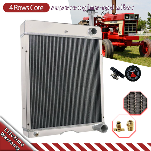 4Rows Tractor Radiator International 766 886 966 986 ,1066 1086,1466 ...