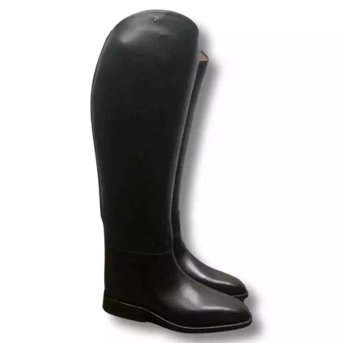 Petrie Leather Dressage Equestrian Pull On Riding Boots US 8 UK 5.5 Wide