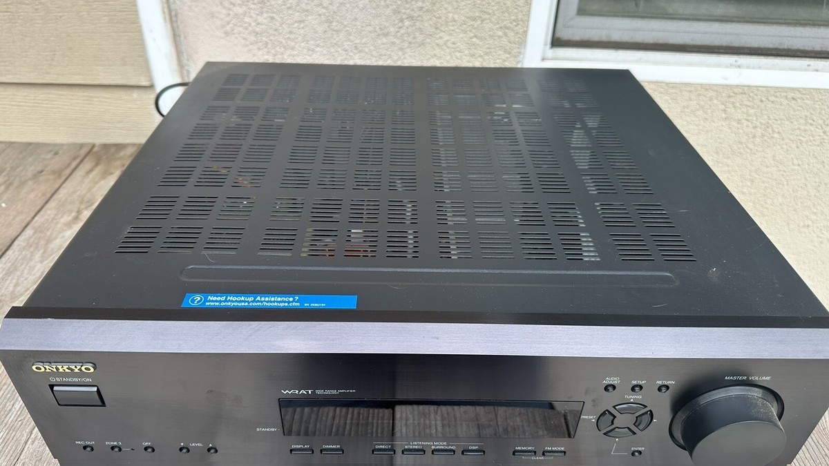 ONKYO TX-SR601 A/V Home Theater Receiver Dolby Digital EX, DTS-ES