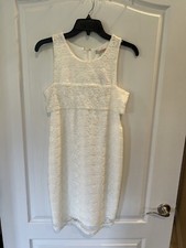NWT GB White Lace Dress with Cutouts medium 