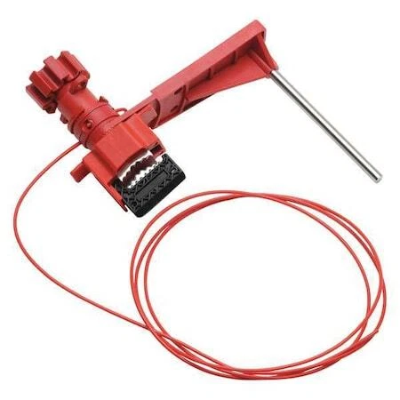 Brady 51388 Ball Valve Lockout,Fits Handle Sz 1-3/4