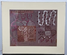 Eve Peri 1945 Mexico drawing NYC Modernist woman artist mid-century modern