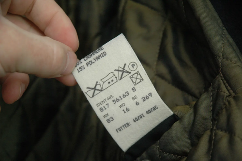 Vintage Hugo Boss Cashemere Wool Warm Bomber Jacket Size 52 - Picture 9 of 9