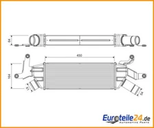 Intercooler VALEO 818370 for Mitsubishi Outlander II
