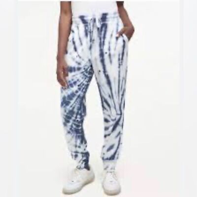 NTW! SPLENDID Cosmo star embroidered tie dye JOGGERS PANTS SIZE L