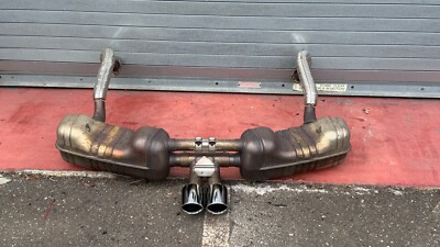 Porsche OEM, Factory Original Equipment 981 Cayman S Exaust System