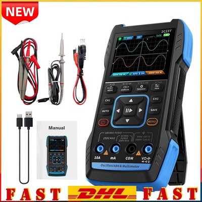 FNIRSI 2C23T Updated Handheld Digital Oscilloscope Multimeter-Signal-Generator
