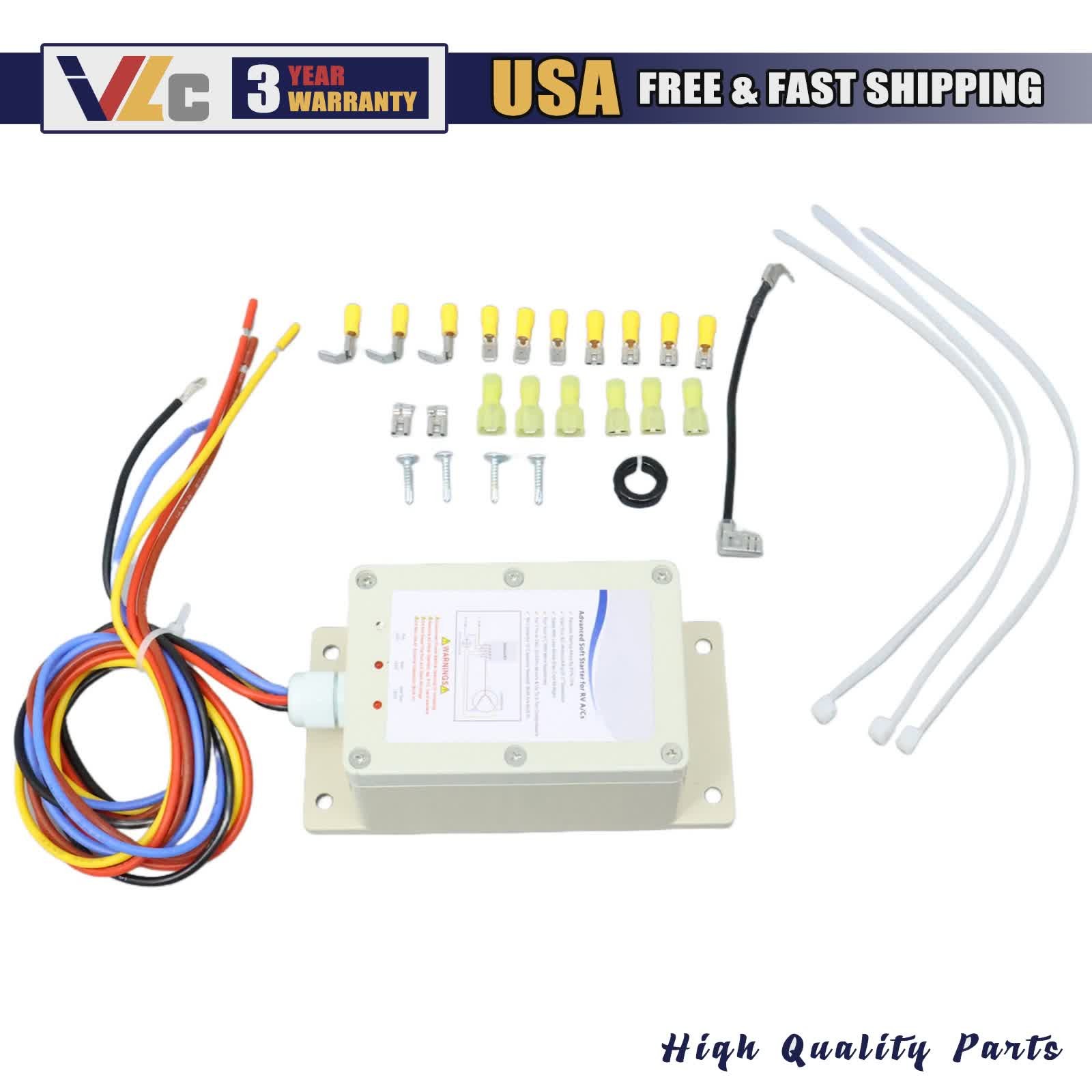 Soft Start Kit Air Conditioner Setup RV A/C Starter Fits SSRV3T 110 Volts USA
