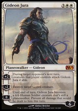 MTG Magic the Gathering Gideon Jura (16/256) Magic 2012 LP