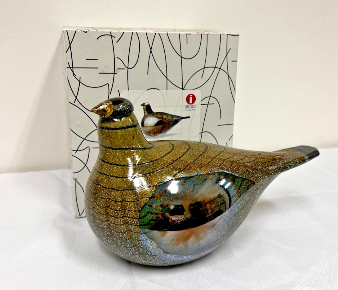 イッタラ　バード　ヤマウズラ　 bird iittala イッタラ バード Wood Grouse BIRDS BY TOIKKA