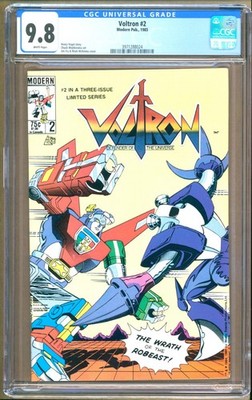 Voltron #2 (1985) CGC 9.8  WP Henry Vogel - Wotjkiewicz - Fry - Mark McKenna