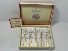 Royal Doulton Bunnykins Spoons Cutlery 1997  Decorative anthropomorphic Bunnies