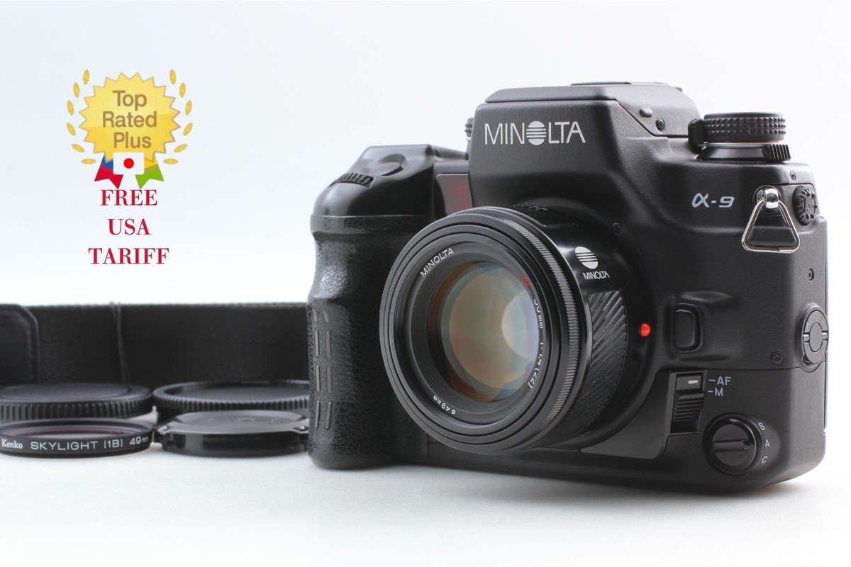MINOLTA α9 Near MINT] Minolta α9 a9 Alpha Maxxum Dynax Film Camera AF 50mm