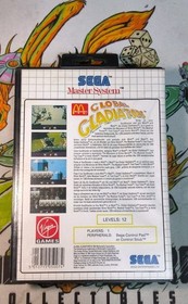 Global Gladiators SEGA Master System CIB W/ Hang Tab