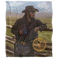 Yellowstone - Kaffeebraun Decke, Seidig, Supersoft (TV24028)