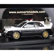 Autoart 1:18 Subaru WRX STI Yamaguchi Japanese Police Car Collectible Car
