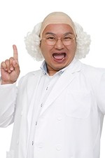 Clearstone Katsuland Cosplay Halloween Wig Doctor-kun Unisex Whitefrom JP