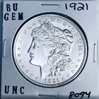 1921 BU GEM MORGAN SILVER DOLLAR UNC MS+++ U.S. MINT RARE COIN 8094