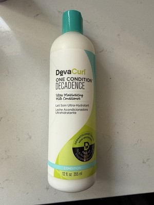 DevaCurl One Condition Decadence Ultra Moisturizing Milk Conditioner 12 oz, New