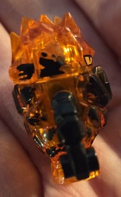 LEGO Power Miners Minifigure Rock Monster Firax Trans-Orange
