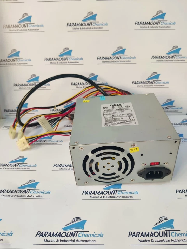 DELL HP-150PWFN 433/ AT Computer Power Supply 150W 4x Molex 1x FDD 115/230VAC - Image 3 of 4