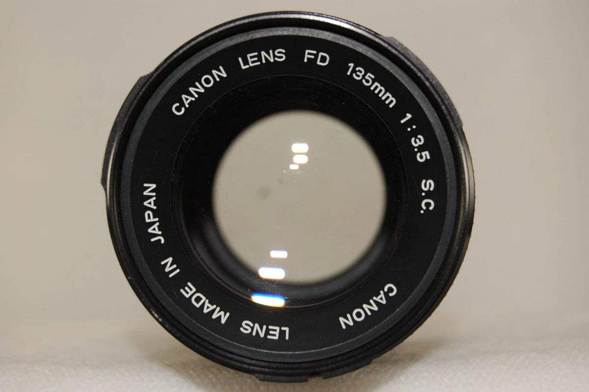 Canon FD f/3.5 Camera Lenses 135mm Focal for sale - eBay
