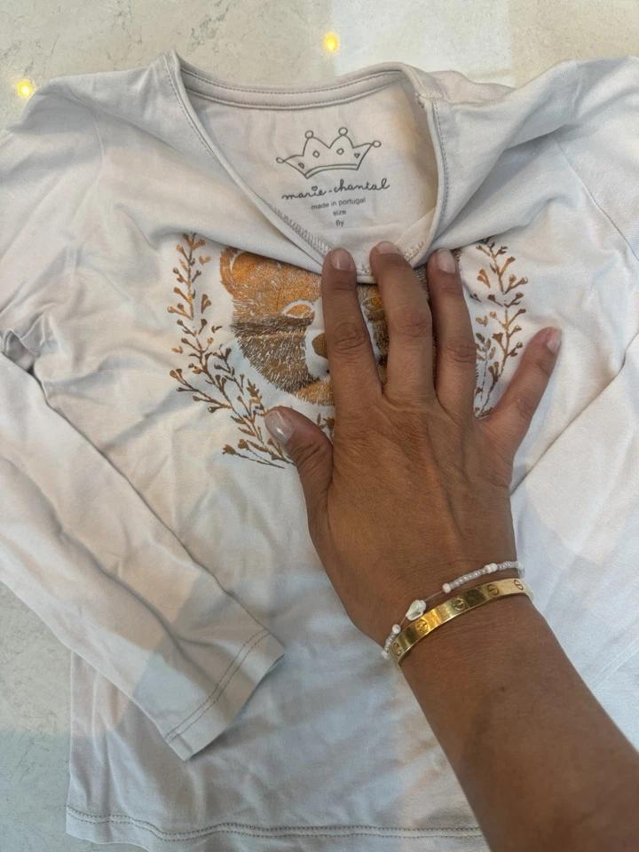 Marie Chantal Tshirt Age 6 - Image 3 of 4