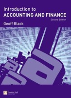 Introduction To Accounting And Finance | Geoff Black (U. A.) | Taschenbuch