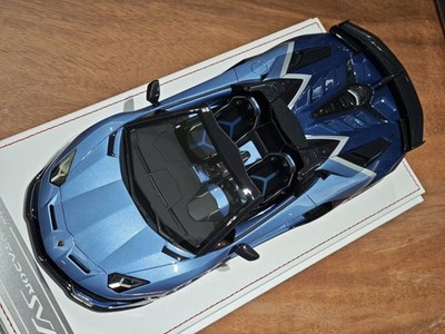 Lamborghini Aventador SVJ Roadster (Blue Carbon) [Davis & Giovanni