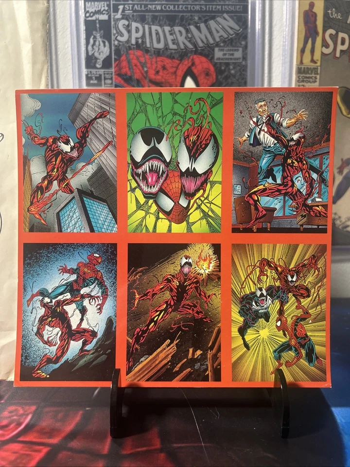 Amazing Spider-Man Keepsake Collection #361-363 Art & Venom Prism Card Marvel - Immagine 2 di 4