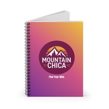Mountain Adventure Spiral Notebook - Nature Lover Gift, Travel Journal
