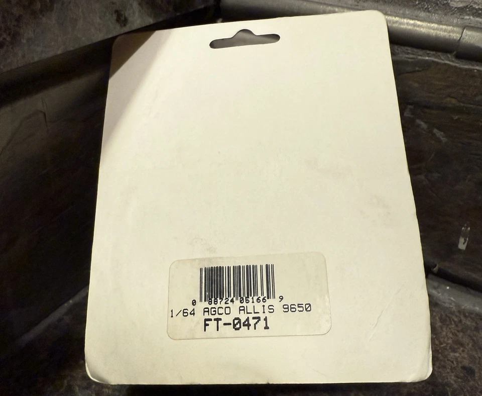 9650 Agco Allis 1/64 Scale Tractor Toy Diecast - Image 2 of 2