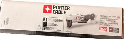 New Porter Cable PCCD750B Cordless Right Angle Drill 20V MAX Tool Only
