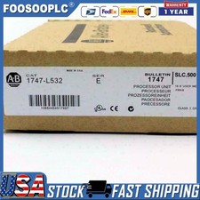 New Sealed AB 1747-L532  SLC 500 PLC Processor Unit Module 1747L532 US Free Tax