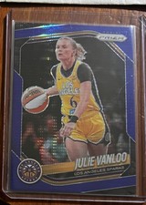 2025 Julie Vanloo 🔥 blue  Pulsar /199 Los Angeles Sparks # 132 🔥