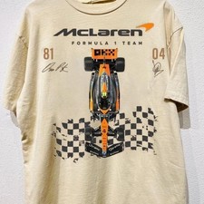 McLaren Racing Formula 1 T-shirt Sand Color reprint Shirt AN64138