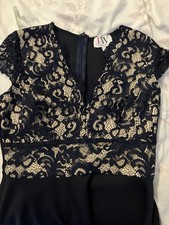 Navy Jessica wright Skater Dress Size 10