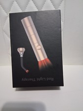 Metal Red Light Therapy Device Silver with Attachment for Wellness and Skin Care