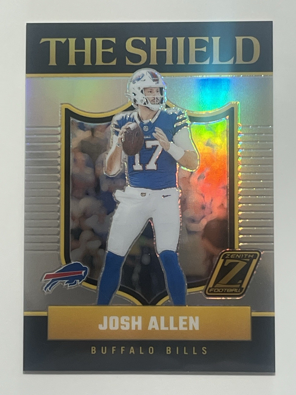Josh Allen CASE HIT 2024 Zenith THE SHIELD SSP #15 Buffalo Bills