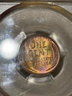 1957 D Lincoln Cent PCGS MS 65 Rb And CAC Sticker! Very Nice Tone