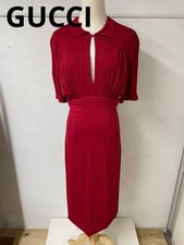 USED [GUCCI] SHORT-SLEEVED DRESS VERYGOOD