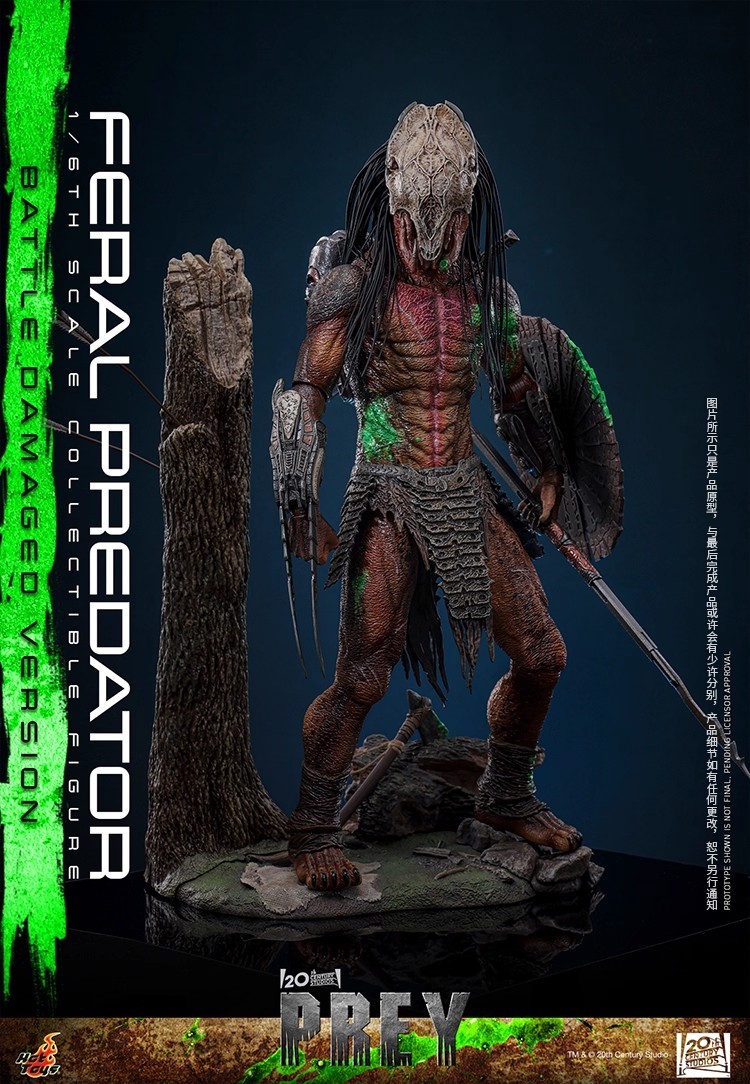 HOT TOYS Berserker Predator フィギュア Pre-sale Hot Toys TMS173 Berserker Predator (Battle Damaged