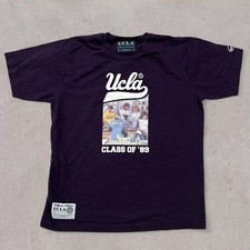 UCLA Class of '89 T-Shirt XL Dark Purple Vintage Style College Tee Bruins