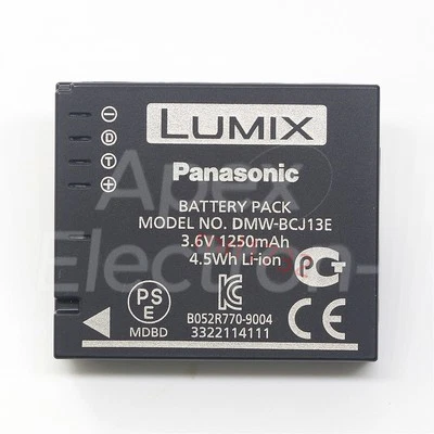 Batteria originale Panasonic DMW-BCJ13E per LX6 LX5 LX7 Leica D-Lux 5 D-Lux 6 DC10
