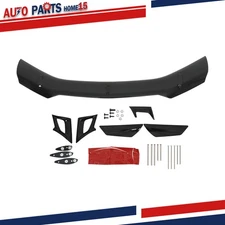 For Chevy Camaro 2016 17-2020 2021 ZL1 1LE Style Rear Trunk Spoiler Wing Kit Blk